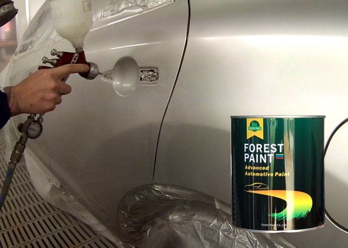 2K Clear Coat Car Spray Paint Topcoat Car Repair Paint Acrylic Material