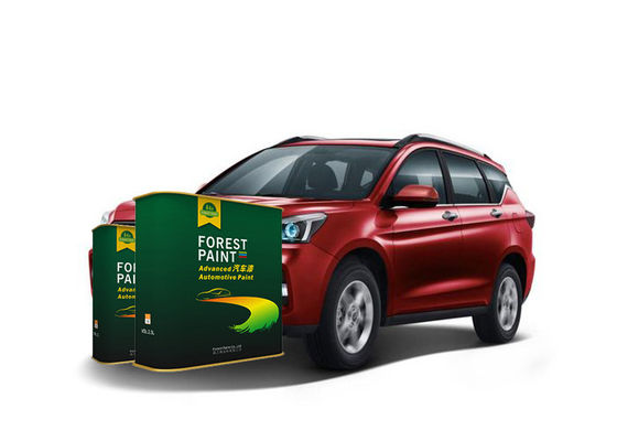 1K Iron Red Metallic Car Spray Paint Touch Up Fixing Faded Car Paint 1L