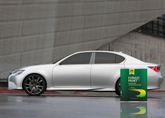 Silver Touch Up Car Paint Refinish , Metallic Automotive Lacquer Primer Surfacer