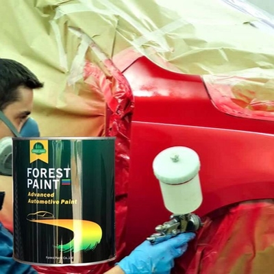 Professional Manufacturer High Gloss Automotive Refinish Paint Repair 1K 2K Car Auto Paint