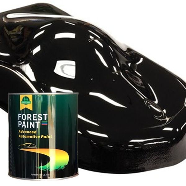 black acrylic enamel gloss auto paint complete gallon paint single stage