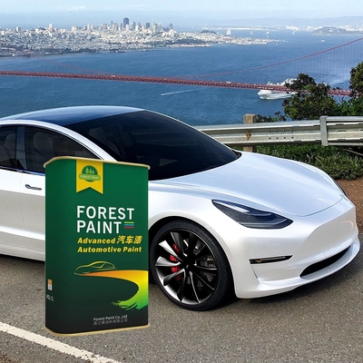 Solvent Based Gloss Pearl White Car Paint