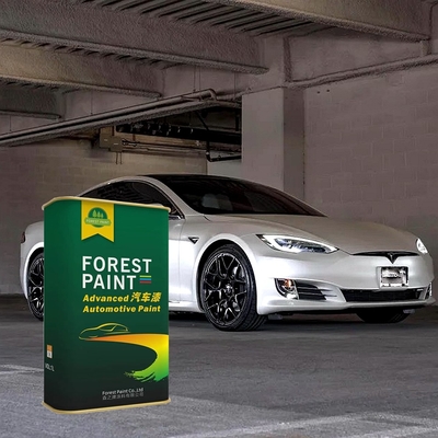 High Adherence Gloss Pearl White Car Paint
