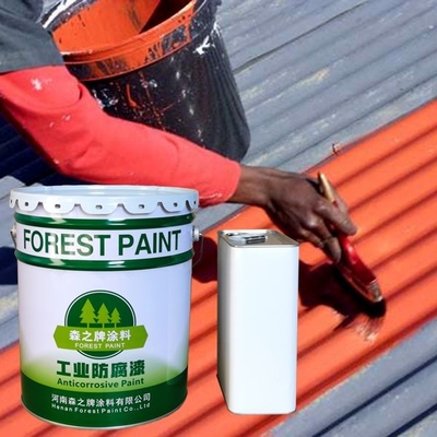 Chemical Resistant Coating 100% Solid Polyurethane Industrial Anti Rust Paint