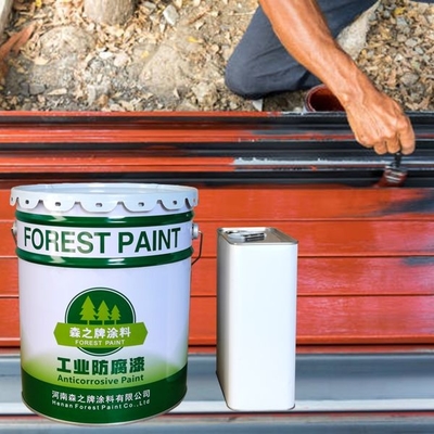 Chemical Resistant Coating 100% Solid Polyurethane Industrial Anti Rust Paint