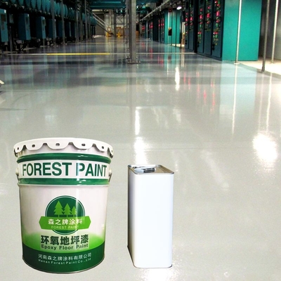 Solvent & Water Based Liquid Epoxy Floor Coating Chemical Grade Easy To Construction