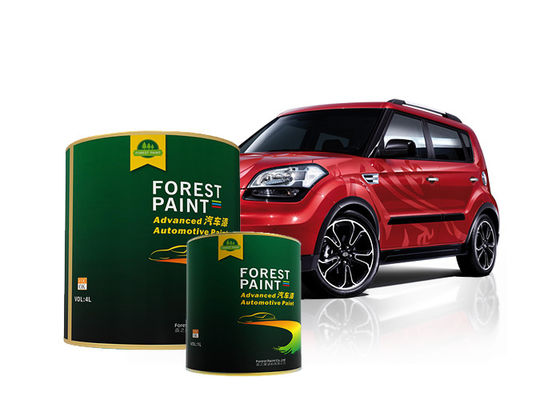 1K Iron Red Metallic Car Spray Paint Touch Up Fixing Faded Car Paint 1L