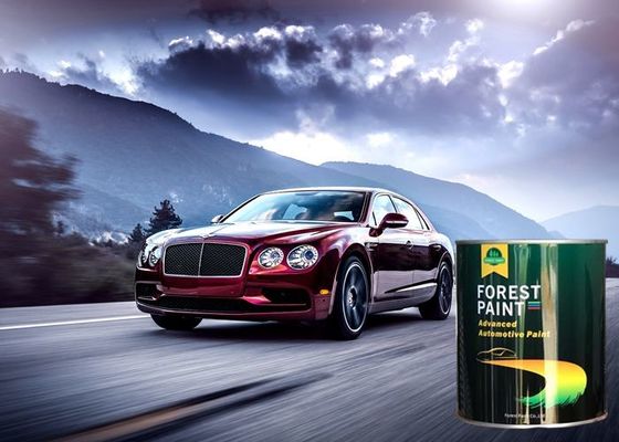 Professional Customized 4L 1K Acrylic Car Paint Fast Drying For Car Materials