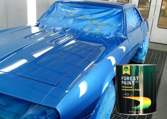 Professional Customized 4L 1K Acrylic Car Paint Fast Drying For Car Materials