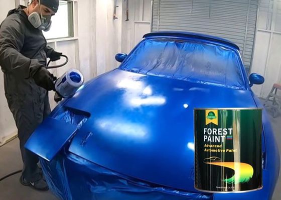 Professional Customized 4L 1K Acrylic Car Paint Fast Drying For Car Materials