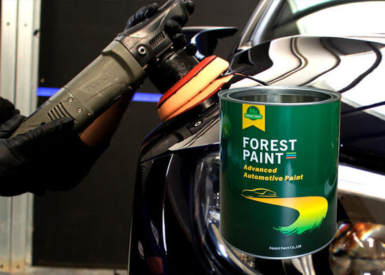 Gloss Retention 2K Acrylic Car Paint 2L Black Touch Up Paint