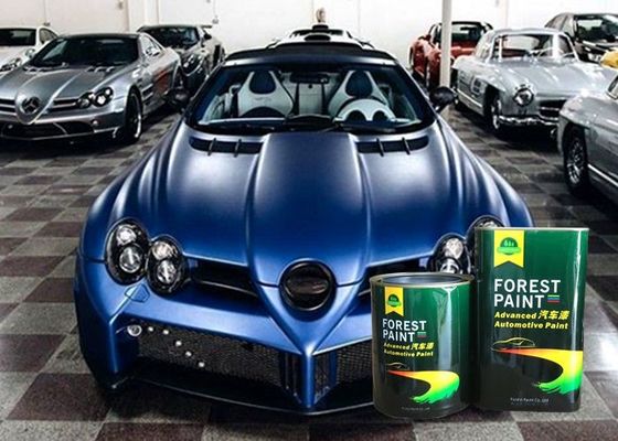 1L Pack 2k Acrylic Enamel Auto Paint Professional Clear Coat Repair High Adherence