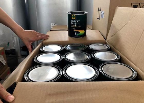 1L Pack 2k Acrylic Enamel Auto Paint Professional Clear Coat Repair High Adherence