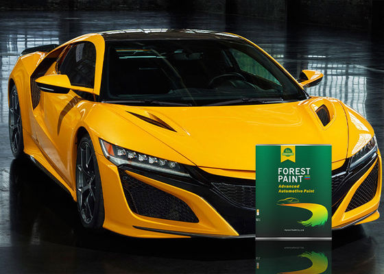 Anti Corrosion Car Paint Strong Resistance , Automotive Clear Coat With Hardener