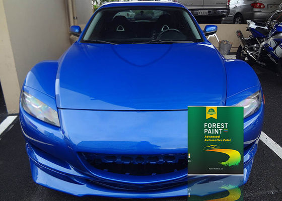 Electric Blue Pearl Custom Automotive Aerosol Spray Paint Strong Covering Power