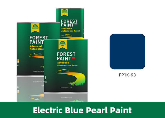 Electric Blue Pearl Custom Automotive Aerosol Spray Paint Strong Covering Power