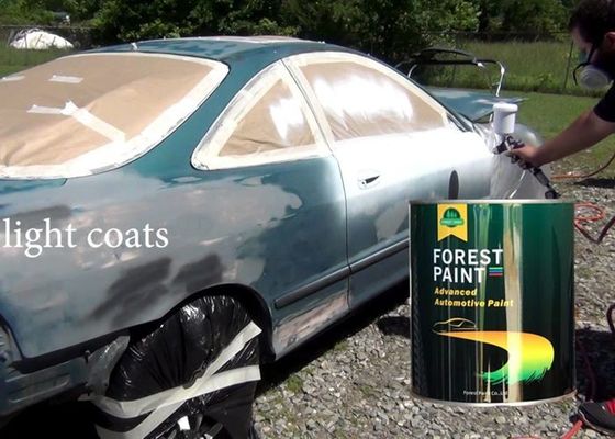 High Adherence Gloss Pearl White Car Paint