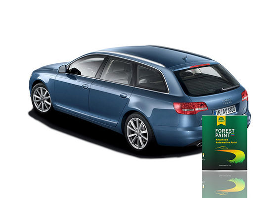 Silver Touch Up Car Paint Refinish , Metallic Automotive Lacquer Primer Surfacer