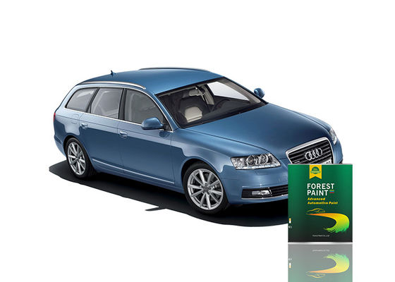 Silver Touch Up Car Paint Refinish , Metallic Automotive Lacquer Primer Surfacer