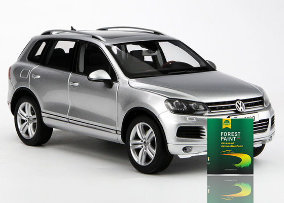 Smooth Flowing Silver Metallic Car Spray Paint Hardener Abrasion Resistant