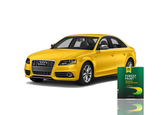 Smooth Flowing Silver Metallic Car Spray Paint Hardener Abrasion Resistant