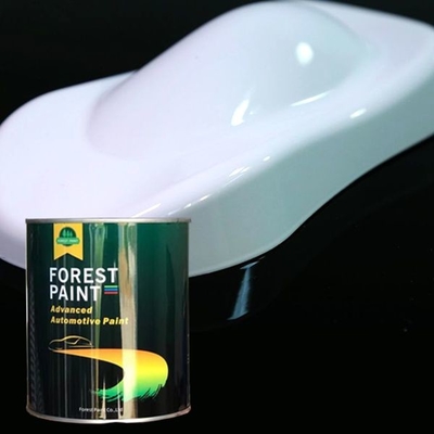 Pure White Single Polyurethane Ename Gloss Car Paint