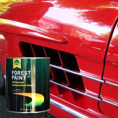High Gloss 1k Basecoat Car Paint, Yellow Green Car Paint Colors