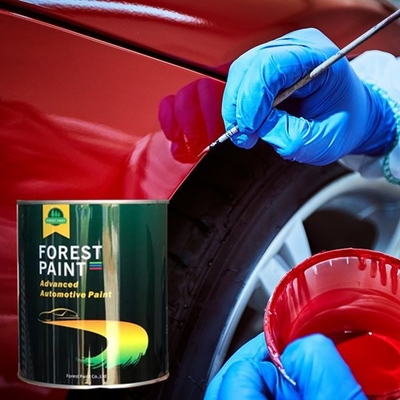 2k Solid Color Paint Standard Blue High Gloss Excellent Weather Resistance Finish Paint
