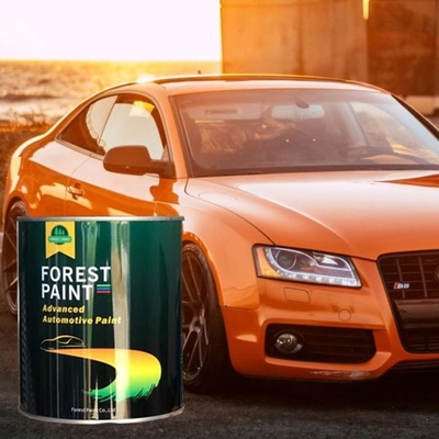 High Gloss Weather Resistant Transparent Liquid State Automotive 2k Cear Coat