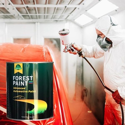 Car Paint Suppliers Automotive Paints Refinish Acrylic 2k Matte White Auto Top Color Paint