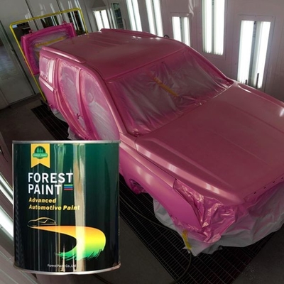 Color Blending Gold Automotive Acrylic Paint High Gloss Liquid Coating State