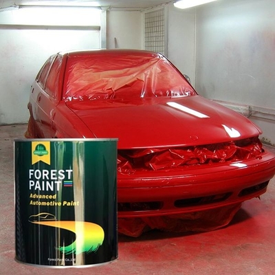 Applying Gloss Clear Coat Over Enamel Paint Singel Car Refinish Acrylic Car Paint