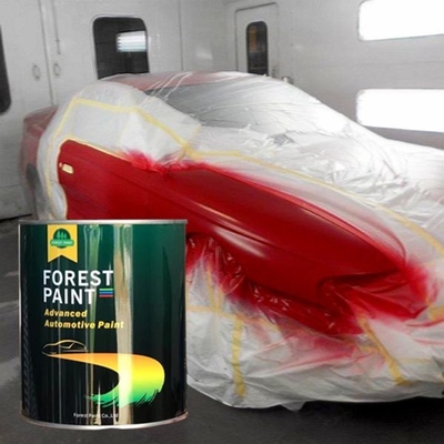 Applying Gloss Clear Coat Over Enamel Paint Singel Car Refinish Acrylic Car Paint