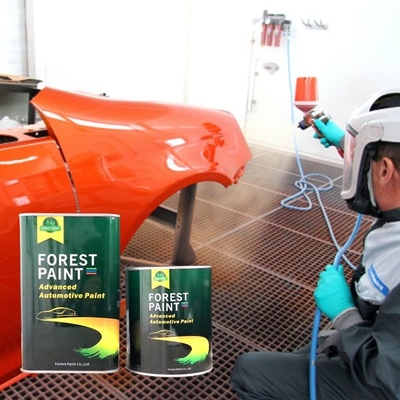 Good Leveling Auto Acrylic Car Paint High Efficiency High Gloss Car Solid Color
