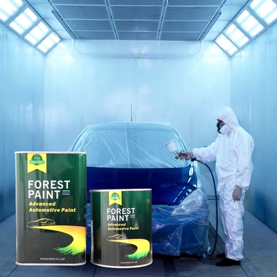 Auto Body Acrylic Repair Base Coat High Gloss Car Paint For Automotive Refinishing