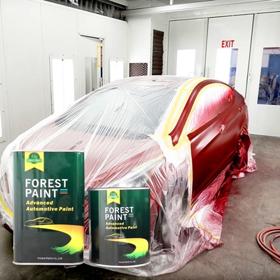 Auto Body Acrylic Repair Base Coat High Gloss Car Paint For Automotive Refinishing