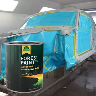 High Coverage Base Coating Silver 1k Automotive Paint Good Weather Resistance