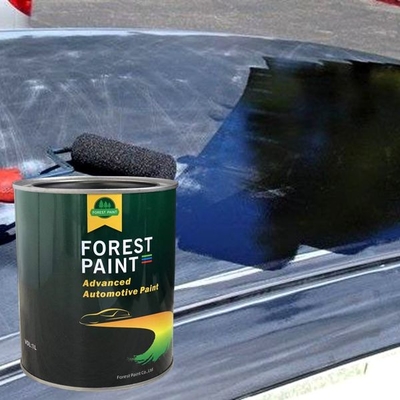 Top Coat 1K Acrylic Car Paint Throughly Black Auto Refinish Basecoat Paint
