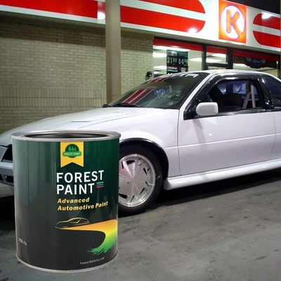 1k Solid Color Coating Paint For Car Body Protection Red Auto Refinish